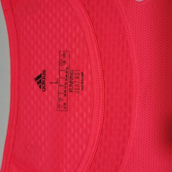 Adidas HEAT.RDY Tee - Women - Signal Pink - L - Picture 9 of 14